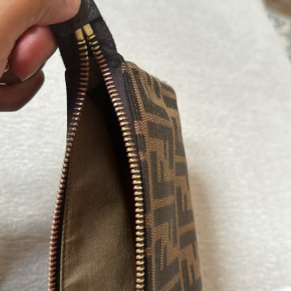 Fendi Monogram Canvas Wristlet Pochette - Picture 9 of 16